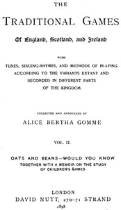 Cover of The Traditional Games of England...