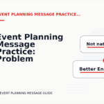 Event Planning Message Practice: Problem and Solution Replies